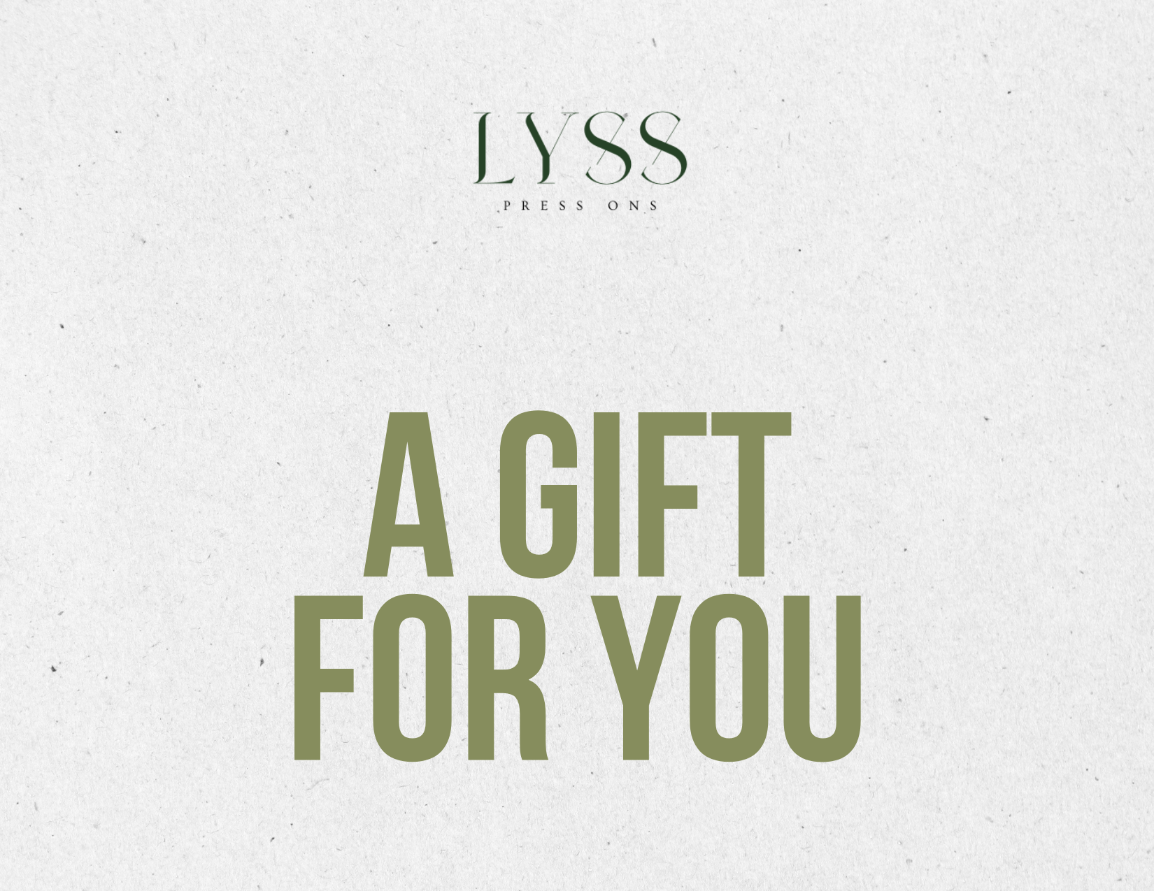 Lyss PressOns Gift Card